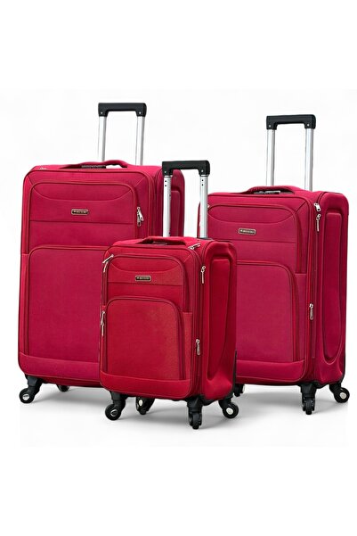 ZAAPPY Soft Material 3PCS Set(20/24/28 Inch) Luggage Lightweight, Secured Loc...