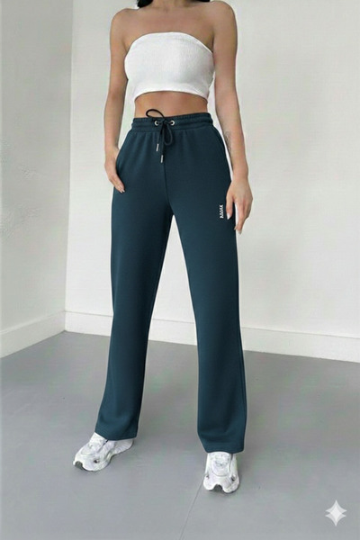 CNG MODA Modal Fabric Wide Leg Sweatpants