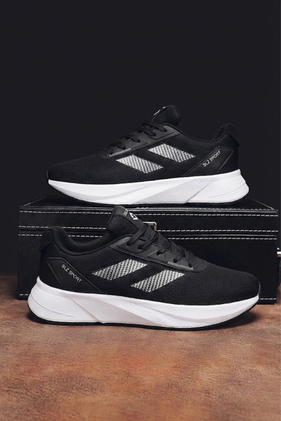 SOLAZER Pantofi sport negri pentru femei Trend Orthopedic Sneaker