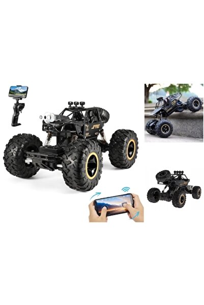 ANGMAD RC Car 1:16 Monster Truck Off-Road, 1080P FPV Camera, LED, Metallic, B...