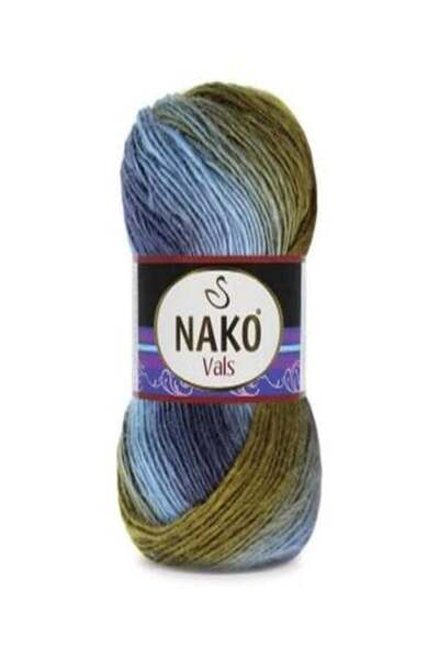 NAKO Vals El Örgü İpliği Ebruli Premium Batik