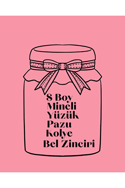 Pater Paulie Sürpriz Takı Kavanozu (S boy) 5 adet