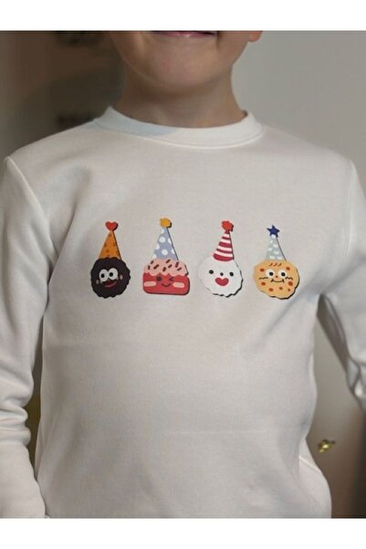 Mir KidsClup تي شيرت بأكمام طويلة من قماش الإنترلوك للجنسين