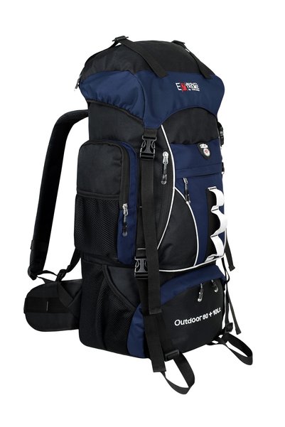 CAKARD Extreme 80+10 Liter Mountaineering Backpack – Professional Backpack for Camping, Trekking, and Hiking Laci̇