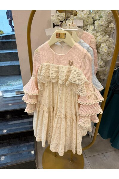 Miss Lorin Kids Lace Children's Dress