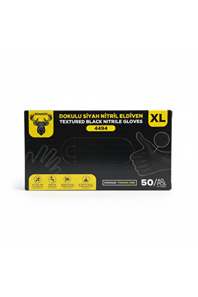 canan erman dolunay iş güvenliği ekipmanları قفازات نيلتريل سوداء متعددة الأغ...