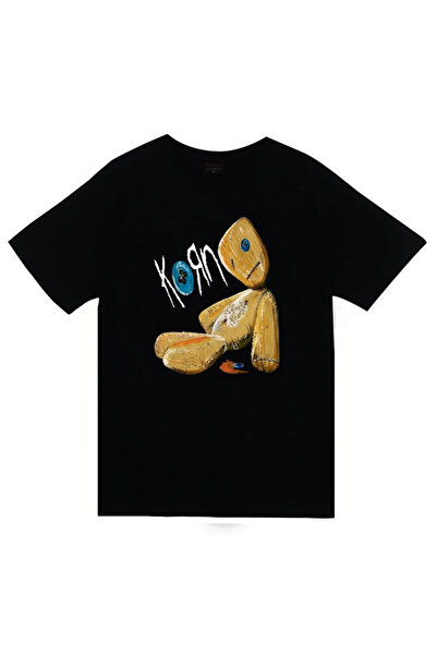 fame-stoned Korn - Issues - Άλμπουμ με τύπωμα Unisex 100% βαμβακερό μαύρο μπλ...