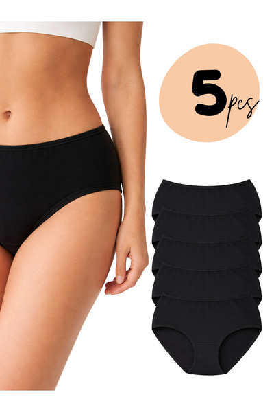 LİBELLA İÇ GİYİM Premium Series Cotton Stretch Fabric 5-Pack Perfect Fit Flex...