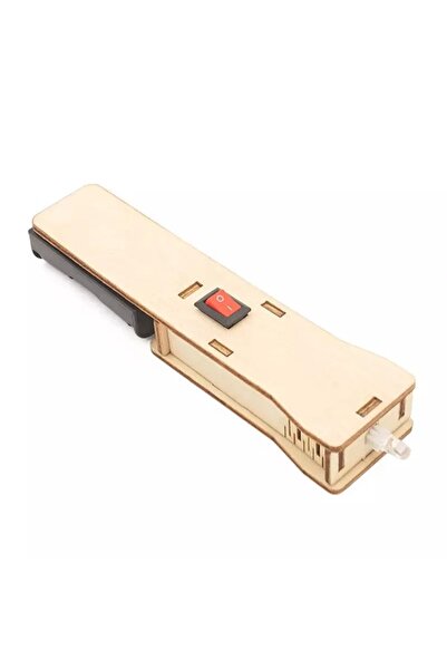 TeTea Jucarie Educationala Tetea, Kit lemn STEM, lanterna mobila cu led