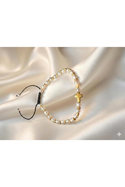 Handmade Bratara De Lux Cu Perle Si Bilute