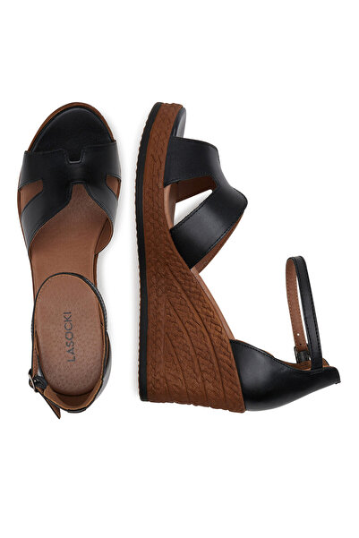 LASOCKI women's sandals black WI23-283-11