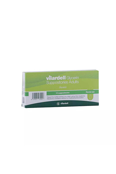 Vilardell GLYCERIN SUPPOSITORIES ADULTS 12'S