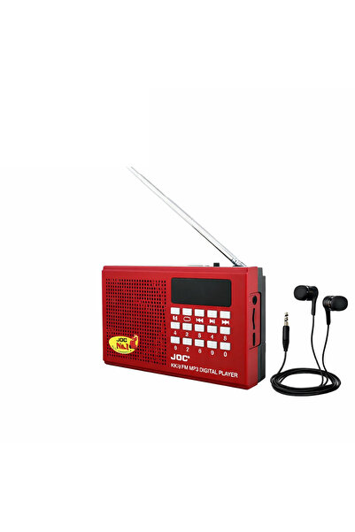 JOC Radio portabil FM, MP3, USB, slot card, afișaj digital