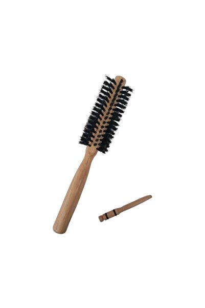 Roro Ro Ro Accessories Wooden Round Hairbrush