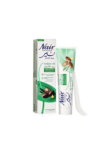 Nair Moisturizing Hair Removal Cream with Argan Oil for Legs & Body