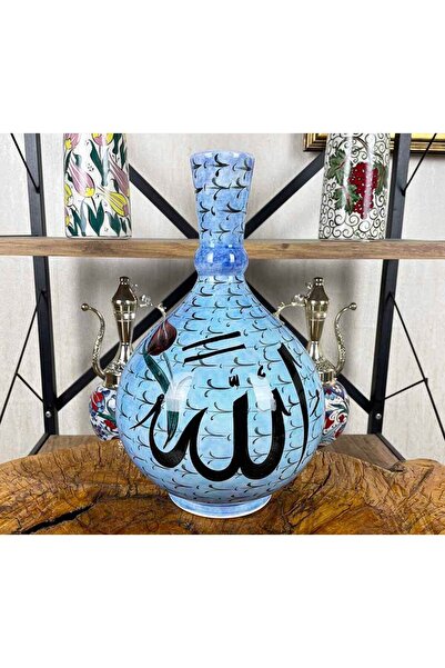 Çini Evi تركيبة الله واللاوريل - فازة إزنك الخزفية