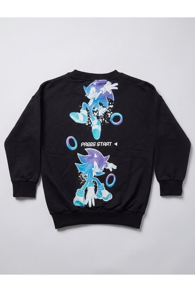 JELİBOOM KİDS Erkek Çocuk Sonic The Hedgehog Baskılı Takım