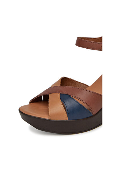 LASOCKI Sandale damă maro EST-2025N-16