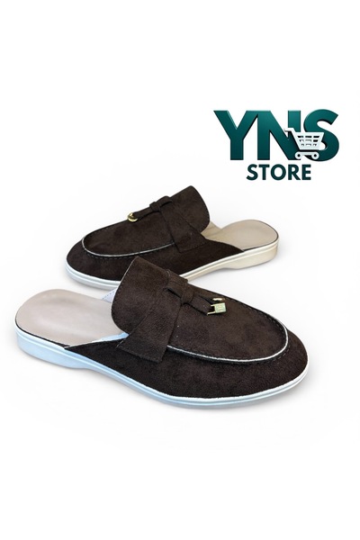 YNS STORE YNS Lorin Παντόφλες Πικρό Καφέ