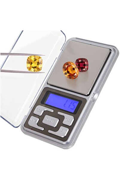 Selgot Mini cântar electronic de buzunar, dimensiuni 12,2 x 6,2 x 2 cm