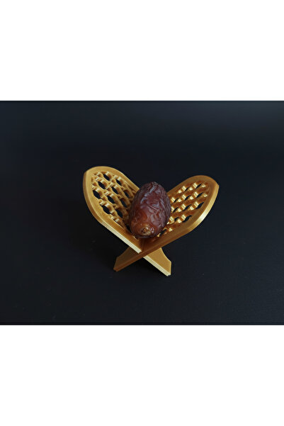 LUBIKO STUDIO Dekoratif Rahle Hurmalık- İftariyelik Lokumluk Ve Sunumluk - Hu...