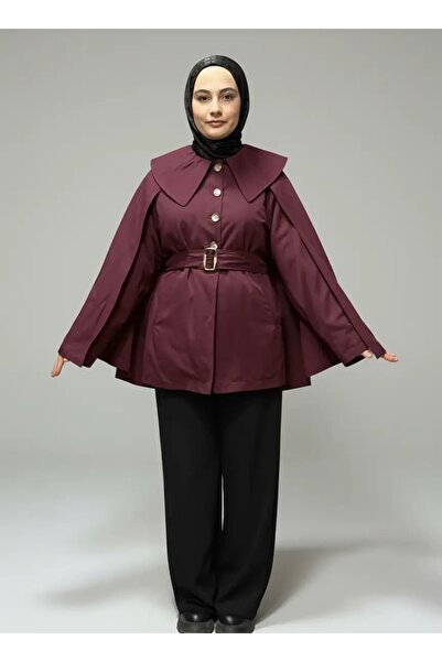 Elikra Poncho Trench Coat