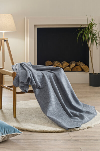 FLORETTA Tinta Cotton Blanket 130X170 cm