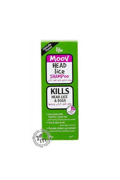 Ego MOOV HEAD LICE SHAMPOO 200ML
