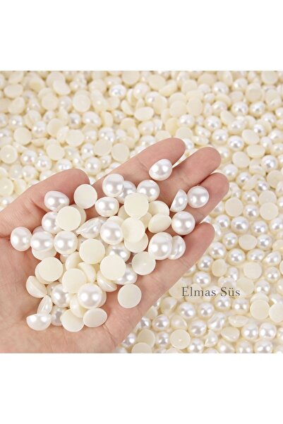 E Elmas Yarım İnci 8mm (100 adet)