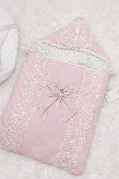 Babyhola Baby Girl Full Zippered Envelope Swaddle 11655