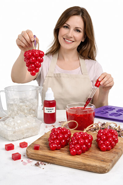 Organik Hekim SABUN YAPIM SETİ (ŞEFFAF SABUN BAZI 5 KG + SABUN BOYASI SETİ 7 ...