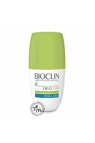 Bioclin 24H Roll-On Deodorant - parabens free, gluten free, aluminum salt free