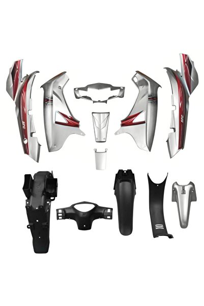 bardakcı bike Mondial Sfc 50 - Sfc 100 Kaporta Seti Gri 12 Parça