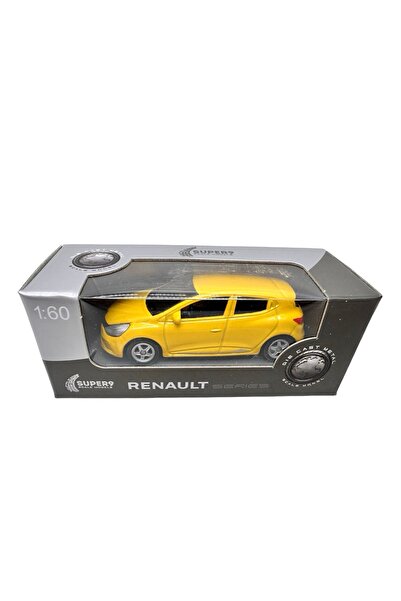 JPT Welly Renault Clio RS 1:64 Model turnat sub presiune galben