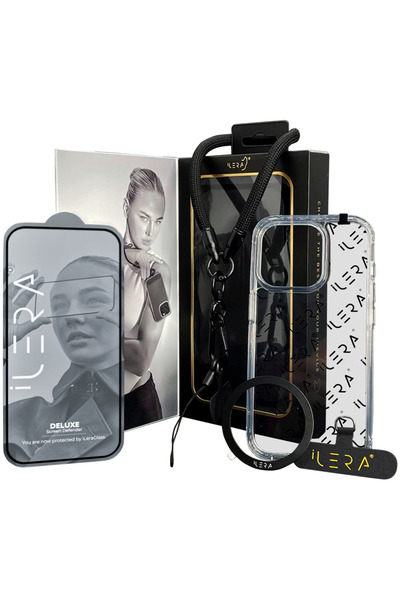Other iLera Go Ice Case with Hand strap, 4-in-1 Delux Set Case Glass Protecto...