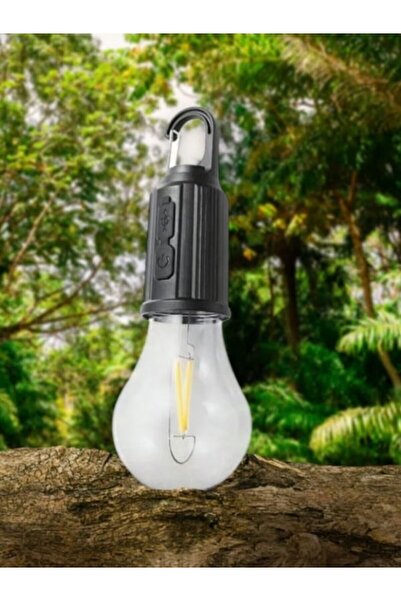 WEST GROUP 3 Kademeli Şarjlı Kamp Lambası 8 saat Dayanıklı Işıldak