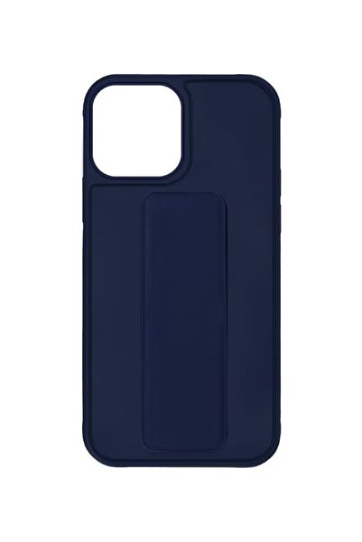 Primo Plus Protective case for iPhone 12 with built-in phone holder - Dark Blue