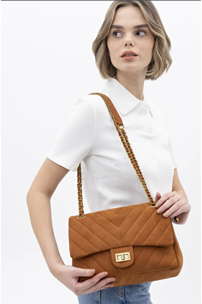 Matthew Cox Γυναικεία Τσάντα Ώμου Καφέ BYN1067