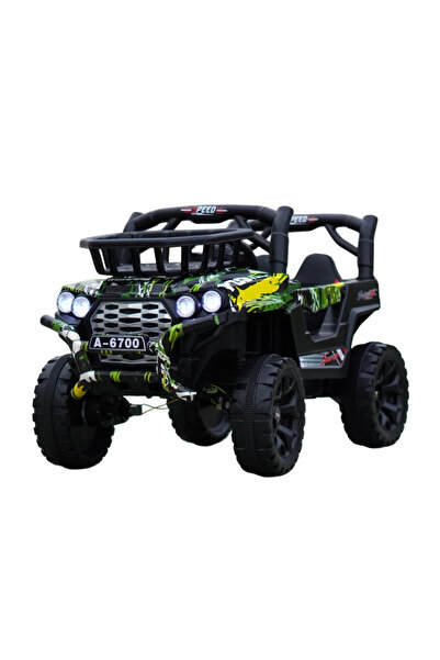 Kinderauto Mașină electrică CAPE-X 4x4 pentru copii - Verde