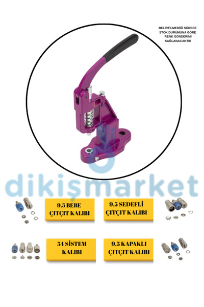dm dikişmarket Tulumba El Presi ( Çıt Çıt, Kuşgözü) seti