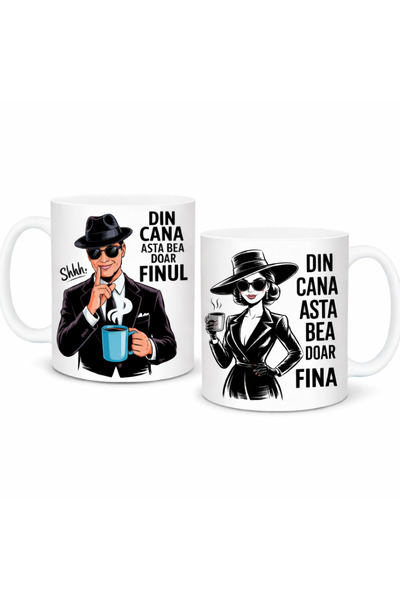 OEM Gift Mug Set for Fin and Fin – "Only Drink From This Mug..." TIPO-ART