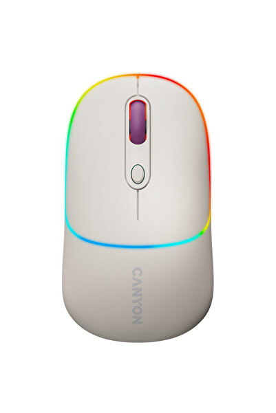 Other CANYON MW-22 2-in-1 RGB Wireless Mouse Beige