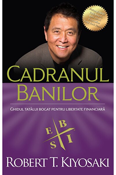Editura Curtea Veche Cadranul banilor, autor Robert T. Kiyosaki