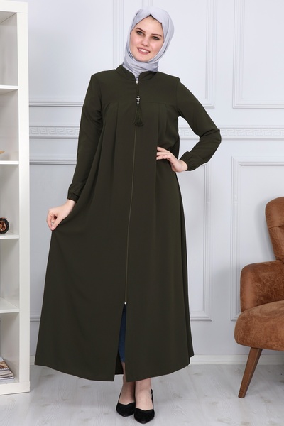 İbrahim Burak Etiler Collection حرير المدينة المنورة بتفاصيل طيات الحجاب MS-0...