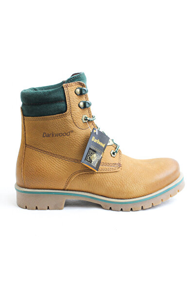 Darkwood Cinnamon Green Nubuck Leather Boots