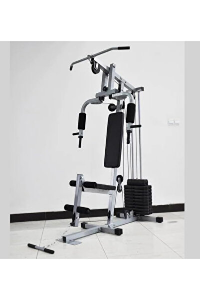 Marshal Fitness Multi Station Home Gym with 100 LB Weight Stack