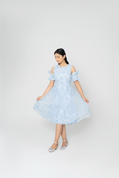 Obaha Dress with roses