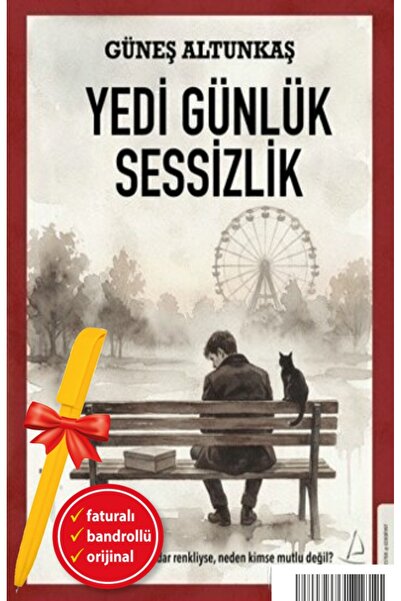 Destek Yayınları Alfa Kalem Yedi Günlük Sessizlik (Güneş Altunkaş) YENİ Roman...