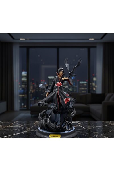 Kuzey Tacı Naruto Shippuden Itachi Uchiha Akatsuki Crow Karga Efektli Premium...