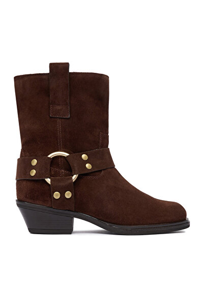 BADURA ankle boots for women brown EO-25FW109